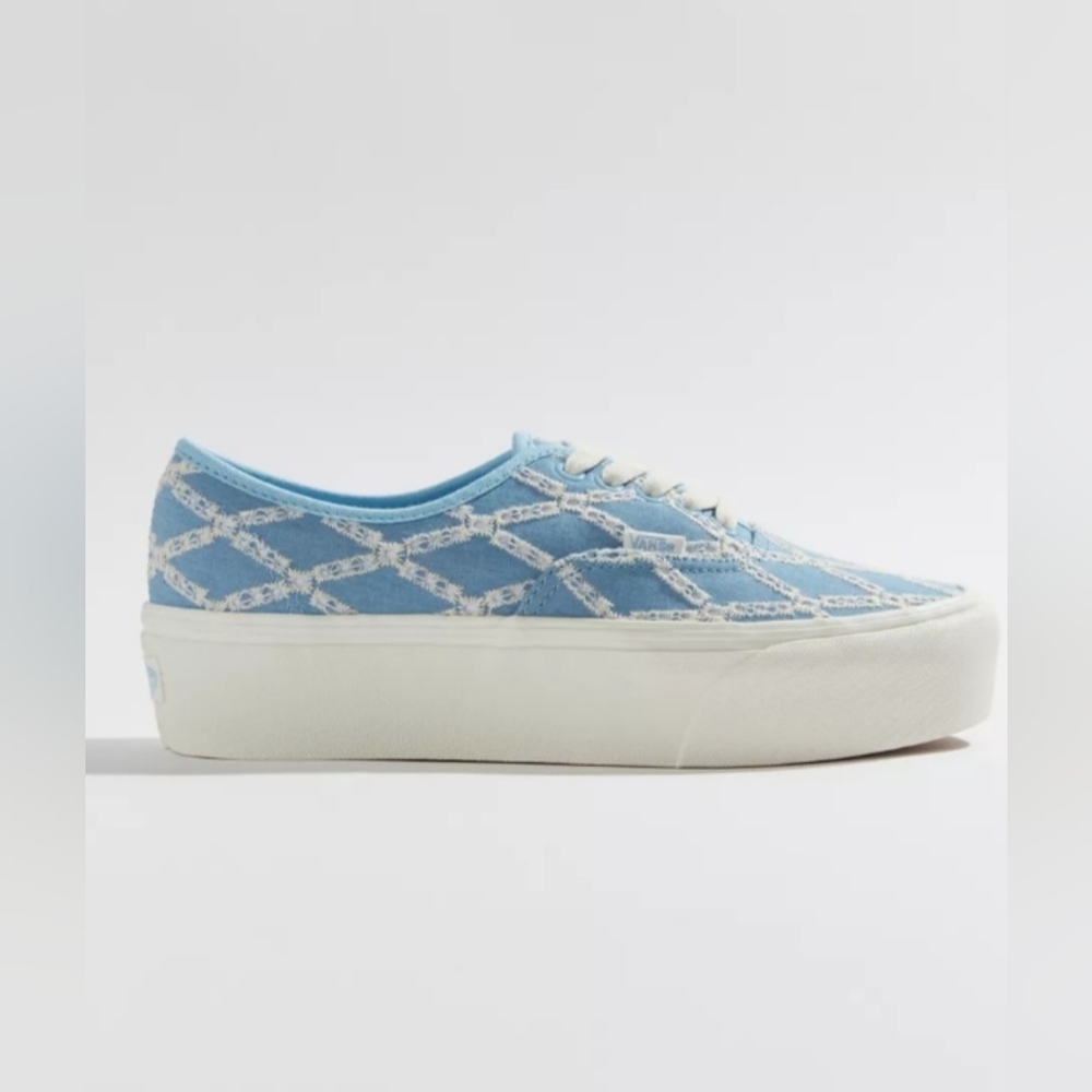 Vans Authentic Stackform Platform Denim Mix Light… - image 5